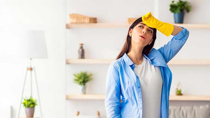 خانه داری خستگی خانه داری