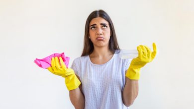 خانه داری خانه داری و خستگی ناشی از ان