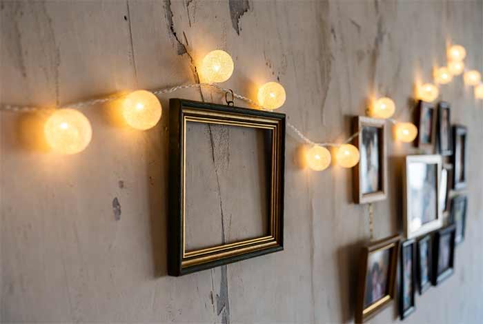 تزئین با ریسه نور 