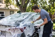 شستن ماشین با سرکه و جوش شیرین