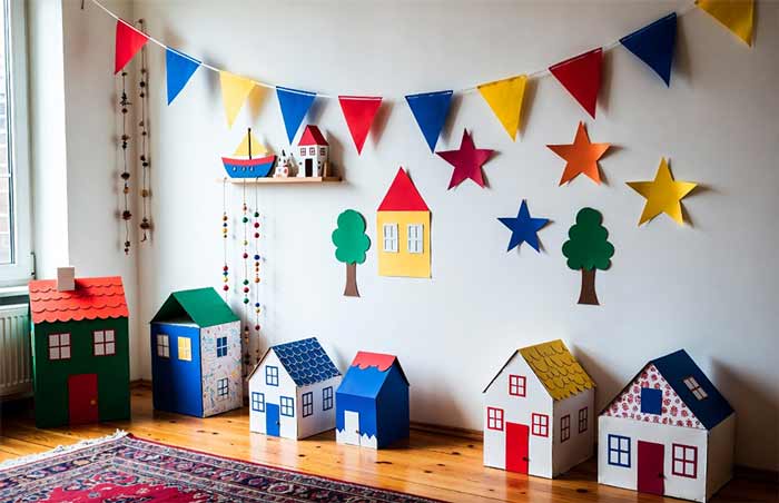 دکور خانه 10 ایده تزیین اتاق با وسایل دور ریختنی پسرانه دست ساز