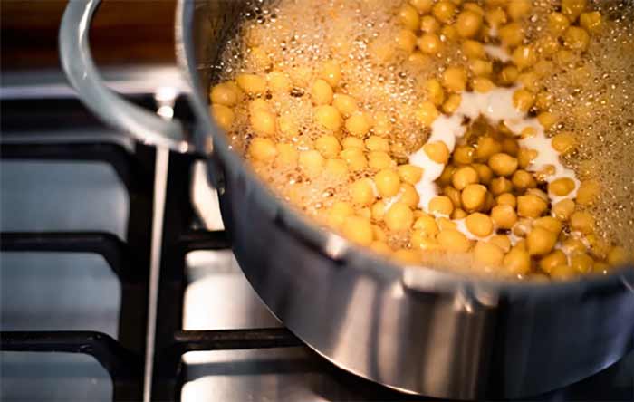 پخت نخود خشک در زودپز